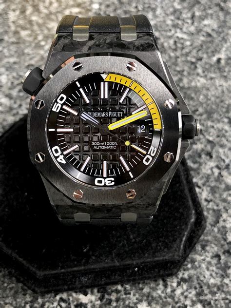 audemars piguet diver carbon|royal oak offshore watch price.